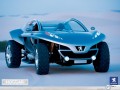 Peugeot Concept Car blue wallpaper