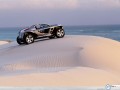 Peugeot Concept Car ocean view wallpaper