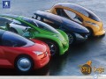 Peugeot wallpapers: Peugeot Concept Car rainbow  wallpaper