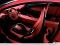 Peugeot Concept Car red interior wallpaper