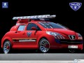 Peugeot Concept Car red wallpaper