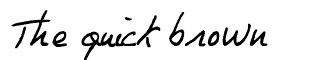 Handwriting fonts: Philing