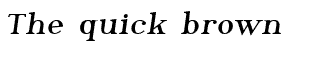 Serif fonts O-S: Phosphorus Bromide