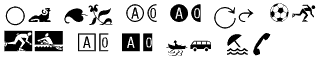 Symbol fonts E-X: Pi Fonts 1 Volume