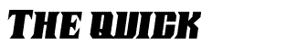 Serif fonts O-S: Pirate Keg Italic
