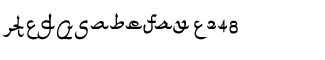Sands Serif fonts J-Q: PIXymbols Faux Arabic
