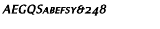 PIXymbols fonts: PIXymbols Vershen SCOSF Bold Oblique