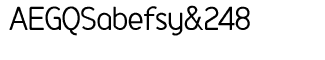 Sands Serif fonts J-Q: Podium Regular