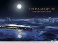 Polar Express in moon wallpaper