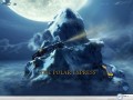 Movie wallpapers: Polar Express mountain view  wallpaper