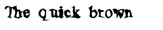 Gothic misc fonts: Poltergeist Thick