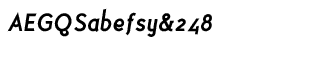 Polymer fonts: Polymer Bold Italic