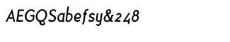 Polymer fonts: Polymer Medium Italic