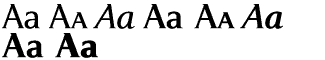 Serif fonts O-S: Pompei Volume