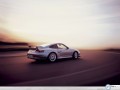 Porsche wallpapers: Porsche 911 GT2 in light  wallpaper