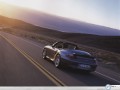 Porsche 911 Turbo down the road wallpaper