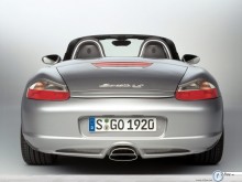 Porsche Boxster back profile wallpaper