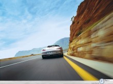 Porsche Boxster high speed wallpaper
