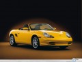Porsche Boxster yellow  wallpaper