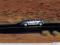 Porsche wallpapers: Porsche Carrera GT desert road  wallpaper