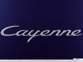 Car wallpapers: Porsche Cayenne logo wallpaper