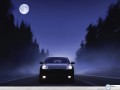 Porsche wallpapers: Porsche Cayenne under the moon wallpaper