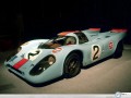 Porsche History blue sports car wallpaper