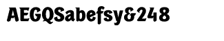 Serif fonts O-S: Portobello Bold