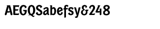Serif fonts O-S: Portobello Medium