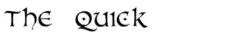 Gothic misc fonts: PR-Uncial Alt Caps