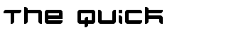 Sans Serif misc fonts: Quarx