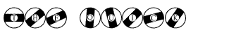 Symbol misc fonts: Queue Ball