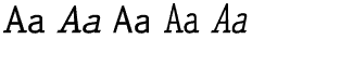 Serif fonts O-S: Quicktype Volume