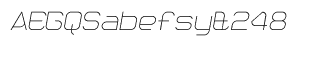 Serif fonts O-S: Reaction Fine Italic