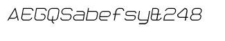 Serif fonts O-S: Reaction Regular Italic