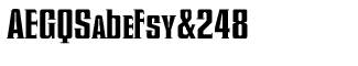 Serif fonts O-S: Redeye Serif Bold