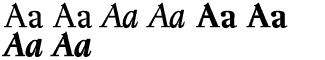 Serif fonts O-S: Regent Volume