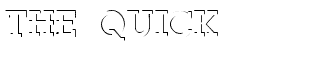 Serif misc fonts: Relief Deco