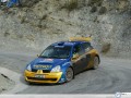 Renault Clio race car wallpaper