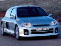 Renault Clio wallpapers: Renault Clio V6 silver wallpaper