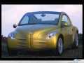 Renault wallpapers: Renault Concept Car golden  wallpaper