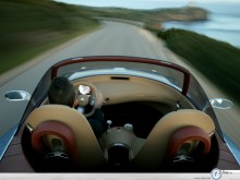 Renault Concept Car interior from above wallpaper
