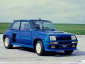 Renault History R5 wallpapers: Renault History R5 blue wallpaper