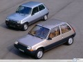 Renault wallpapers: Renault History R5 couple of cars wallpaper