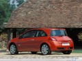 Renault Megane by house wallpaper