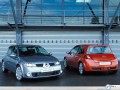 Renault wallpapers: Renault Megane red and blue wallpaper