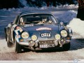 Renault Sport on snow  wallpaper