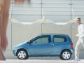 Renault Twingo by building material  wallpaper