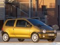 Renault Twingo golden side profile wallpaper