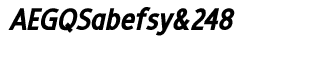 Sands Serif fonts Q-T: Revalo Classic Black Italic
